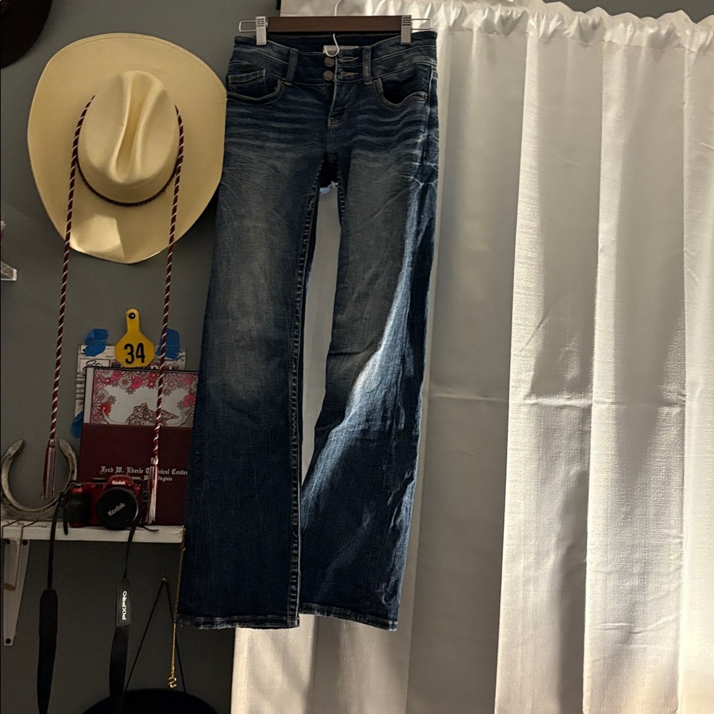 Buckle Blue Flare & Wide Leg Jeans